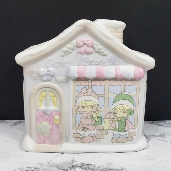 Precious Moments Musical Christmas General Store Vintage - Picture 9 of 9